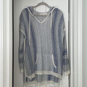Vintage Havana Oversized Hooded Pull Over
